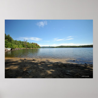 Poster Indian Lake in the Adirondacks imprimer 08 036