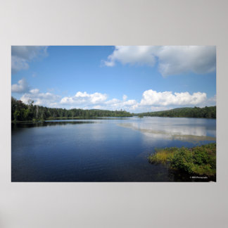 Poster Indian Lake in the Adirondacks. imprimer 08 132