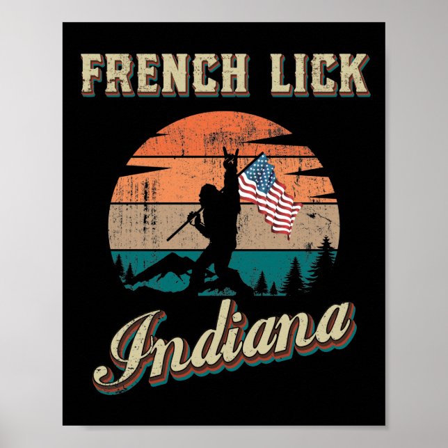 Poster Indiana (Devant)