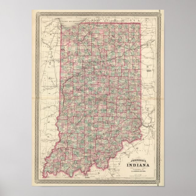 Poster Indiana 10 (Devant)
