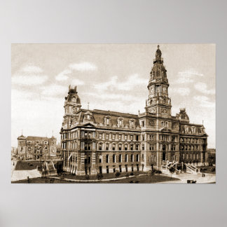 Poster Indianapolis Indiana Old Marion County Courthouse
