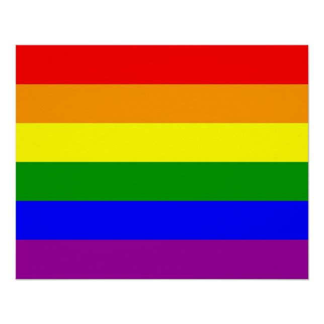 Poster Indicateur gay pride (Devant)