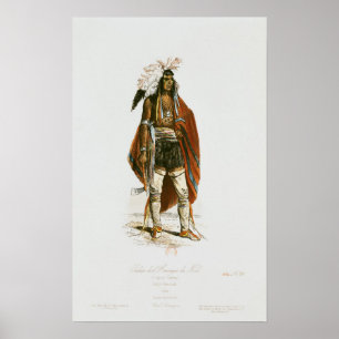 Poster Indien nord-américain