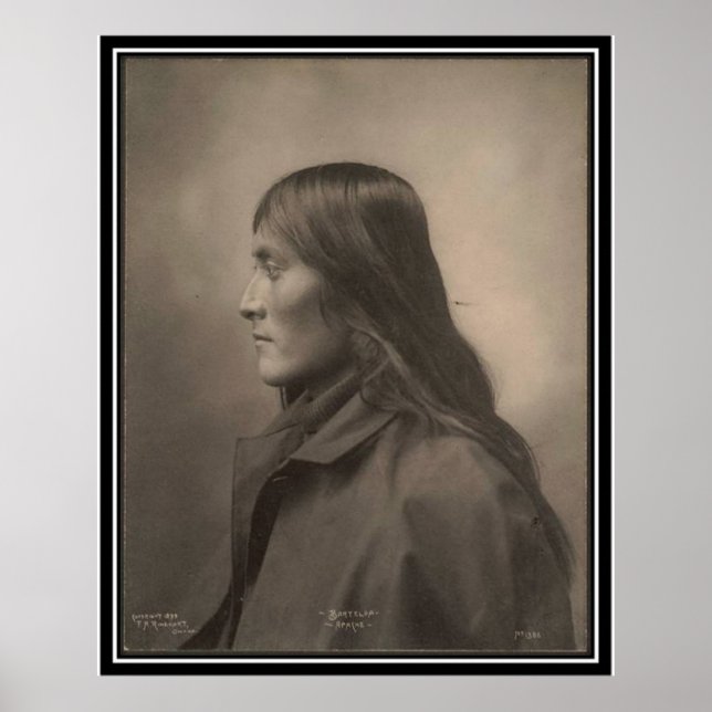 Poster Indien vintage : Bartelda, Apache - (Devant)