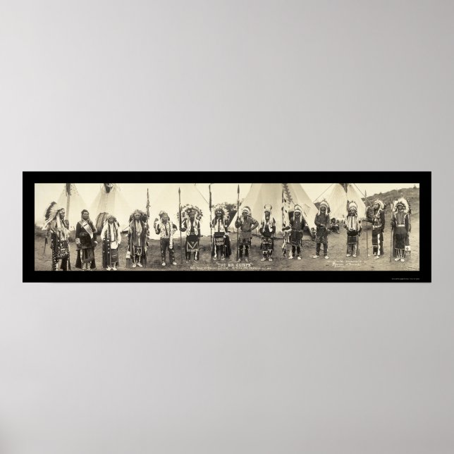 Poster Indiens Astoria OU photo 1911 (Devant)