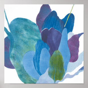 Poster Indigo faux I