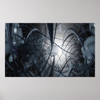 Poster Indigo Perception