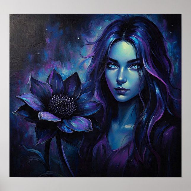 Poster IndigoWildFlower (Devant)