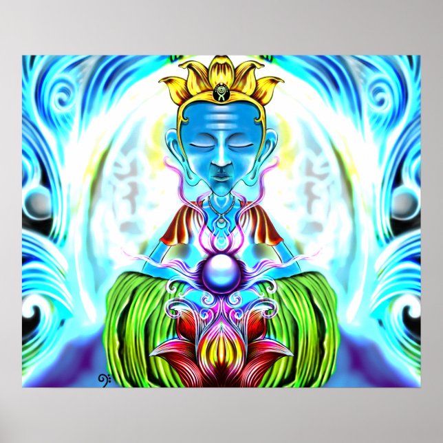 Poster Indra 24in X 20in (Devant)