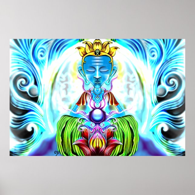 Poster Indra 36in X 24po (Devant)
