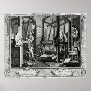 Poster Industrie et oisiveté
