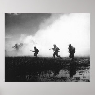 Poster Infanterie sud-vietnamienne