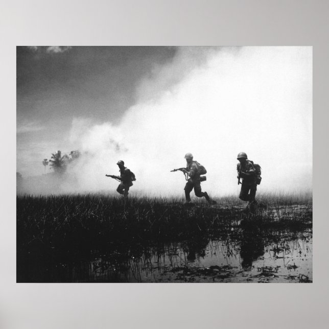 Poster Infanterie sud-vietnamienne (Devant)