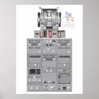 Poster inférieur de 737NG