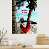 Infirmière à la retraite - Hamac à la plage