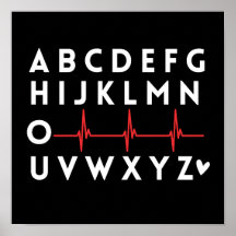 Infirmière Alphabet PQRST