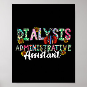 Poster Infirmière en dialyse permanente administrative -