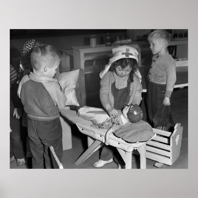 Poster Infirmière en formation, 1943 (Devant)