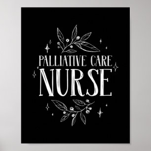 Poster Infirmière en soins palliatifs
