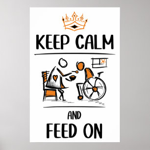 Poster Infirmière, Infirmière adjointe / AIIC, Cadeau de 