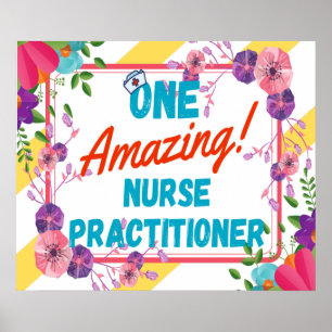 Poster Infirmière Praticien Appréciation Idée cadeau