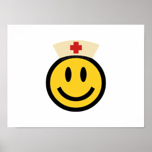 Poster Infirmière Sourire