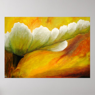 Poster Inflorescence vitale Abstraite