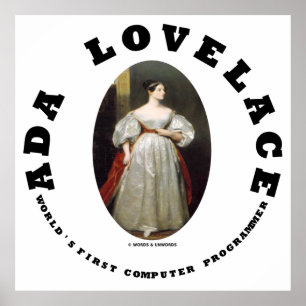 Poster Informaticien du monde d'Ada Lovelace premier