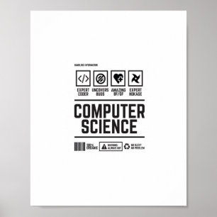 Poster informatique