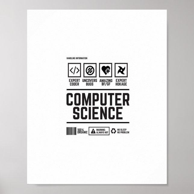 Poster informatique (Devant)