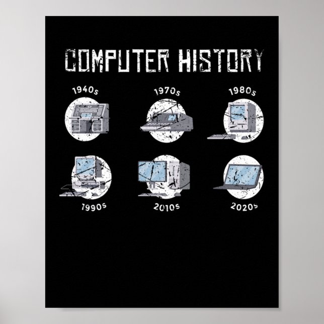 Poster Informatique Informaticien Informaticien Hacker It (Devant)