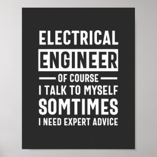 Poster Ingénieur électrique