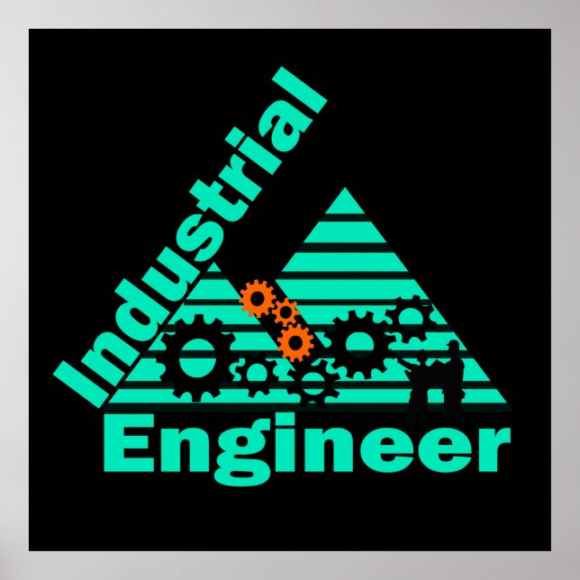 Poster Ingénieur industriel (Devant)
