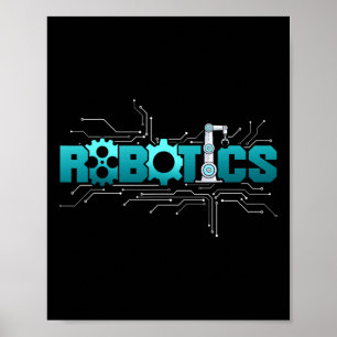 Poster Ingénieur Robotique Robotique Robotique
