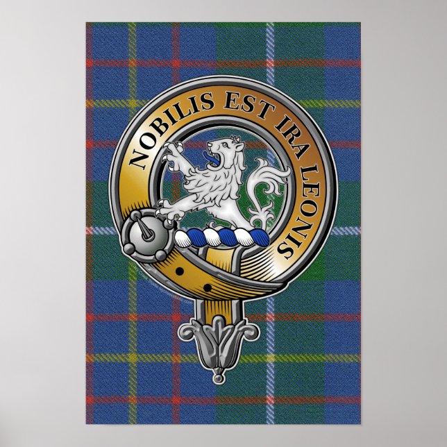 Poster Inglis Tartan & Badge (Devant)