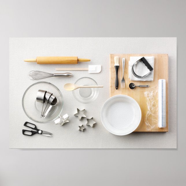 Poster Ingrédients et outils 1 (Devant)