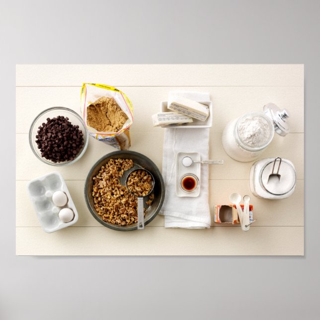 Poster Ingrédients et outils 3 (Devant)