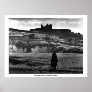 Poster Inisheer Aran Island Irlande