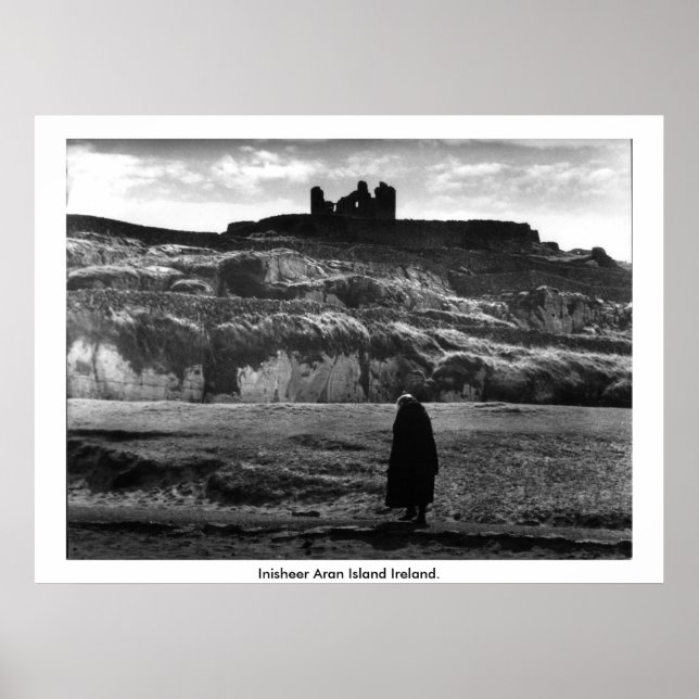 Poster Inisheer Aran Island Irlande (Devant)