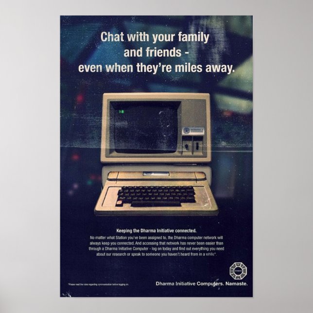 Poster Initiative du Dharma perdu (Devant)