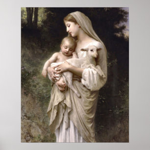 Poster Innocence de William Bouguereau Imprimer