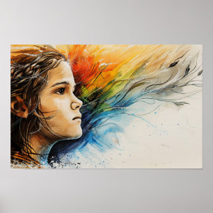 Poster Innocence et Courage – Sainte Maria Goretti