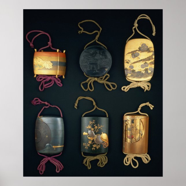 Poster Inro Coque, 19ème siècle (Devant)