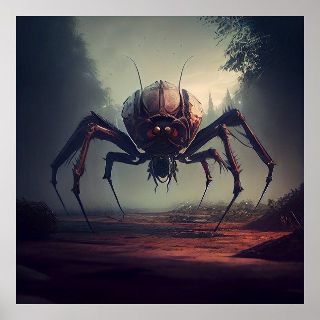 Poster insecte géant (Devant)