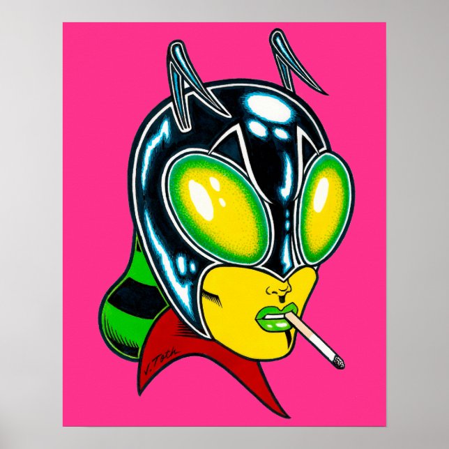 Poster Insectra™/Couleurs cosmiques (Devant)