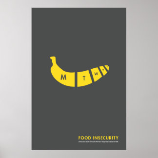 Poster Insécurité alimentaire