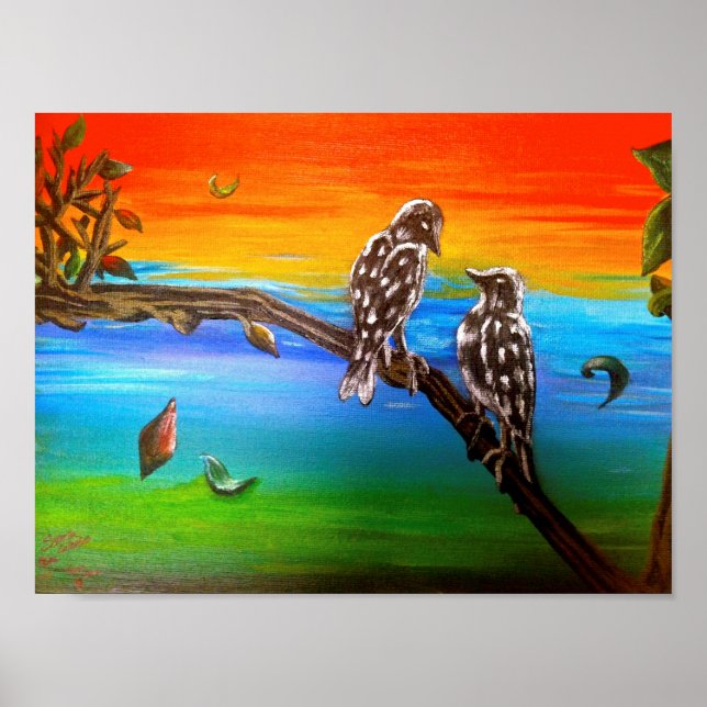 Poster Inséparables (Devant)