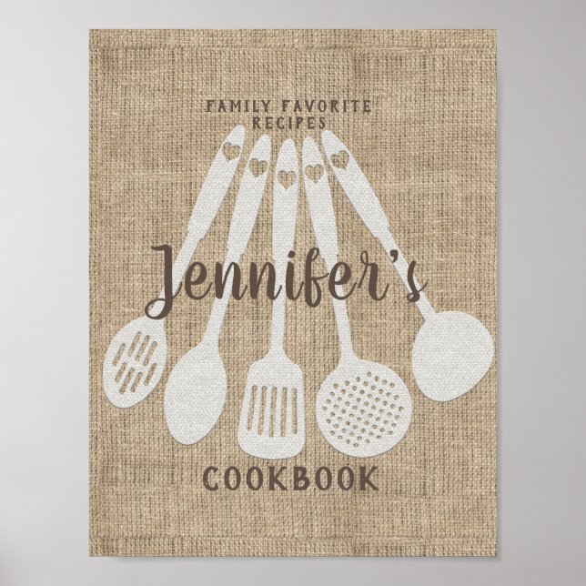 Poster Insertion frontale du Classeur de recette personna (Devant)