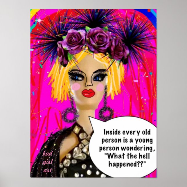 POSTER Inside every old person is a younger person (Front)