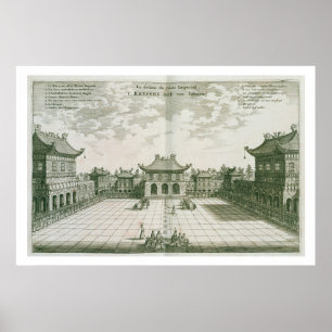 Poster Inside the Imperial Palace, from an account of a D